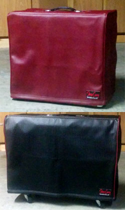 Custom amp covers from Sharp Covers Nashville